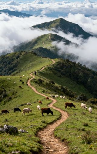 Sea of Clouds Windmill Wonderland