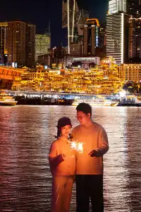 洪崖洞夜景拍照3r一張附詳細路線圖不迷