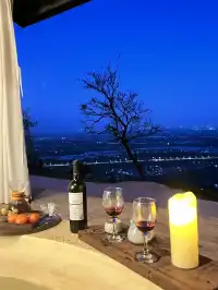 在秦嶺山脈下看星星灑下來~