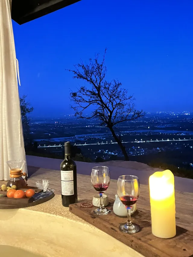 在秦嶺山脈下看星星灑下來~ 在秦嶺山脈下看星星灑下來~