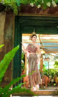 當一天傣族公主 在西雙版納被誇了一路