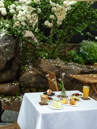 Springtime in the Mountains | It's Coffee Time Under the Flowering Trees