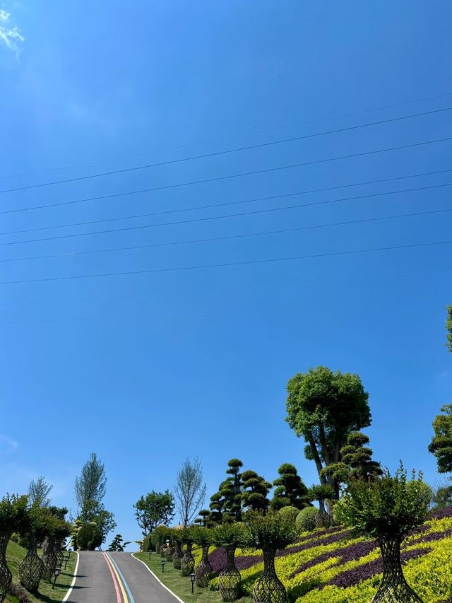平天湖「天空之鏡」這條網紅天路美到我心坎裡了!