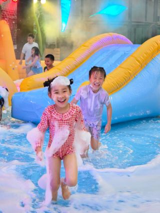Free in Chengdu!!! The high-altitude kids' water park is now open