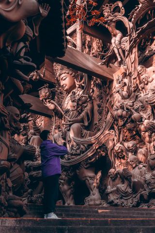Mianyang Shengshui Temple | Step into a real-life Buddhist stairway to heaven, half divine, half earthly