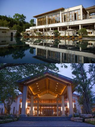 Huangguoshu Bolian: Soaking in hot springs while viewing the waterfall is pure bliss!