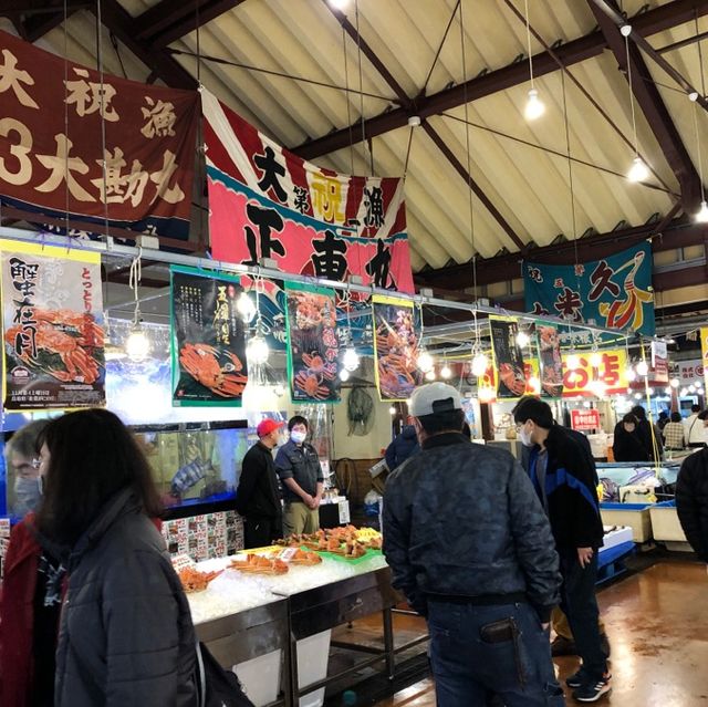 鳥取賀露市場一次滿足幾個願望