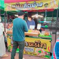 ตลาดโต้รุ่ง ถนนคนเดิน นครนายก