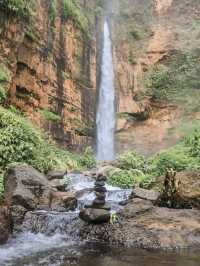 Captivating Moments at Kapas Biru Waterfall