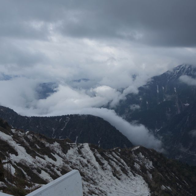 立山黑部 ｜ 黑部平大觀峰看雪山美景🏔️