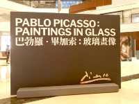 🇲🇴澳門展覽- 畢加索玻璃畫像🎨於壹號廣場展出