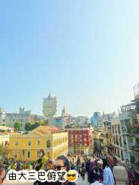⭐️澳門標誌性旅遊景點～大三巴牌坊 