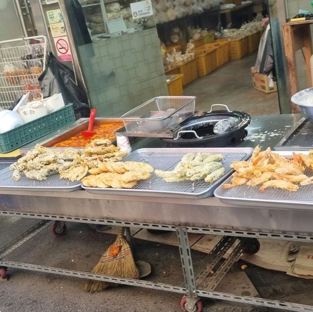 Abundant Sanseong Market in Gongju 