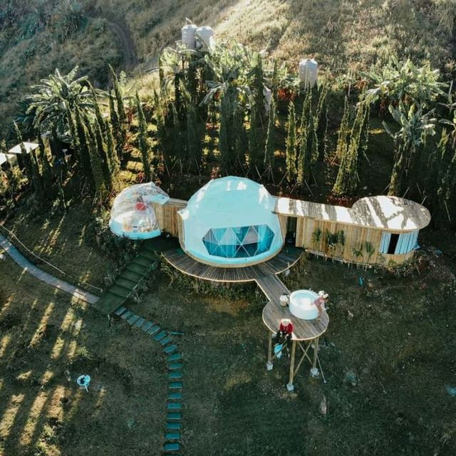 ลากแฟนไปตื่นมาดูหมอกนอน​Glamping​ สุดลักซ์ชูวที่เชียงใหม่