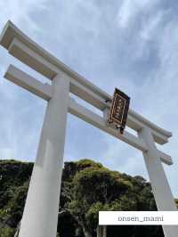 【茨城 大洗】見たら金運アップするかも！？海に浮かぶ鳥居⛩️