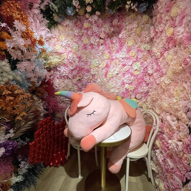 🌸銅鑼灣花花牆打卡餐廳