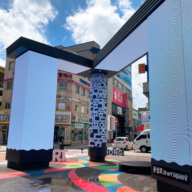 【韓国★大邱】大邱で 一番大きな繁華街  \ 東城路 /