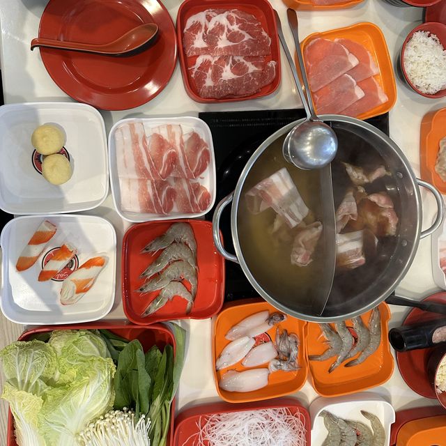 Famous suki Teenoi Buffet in Thailand