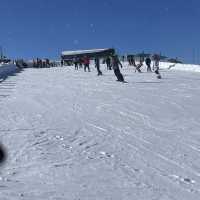Stunning views on icy mountains 