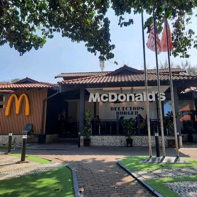 Modern and chic McDonald's in Kuantan