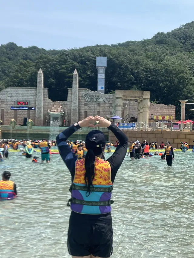 여름하면 생각나는 홍천 비발디파크 오션월드🌊에서 물놀이 하기