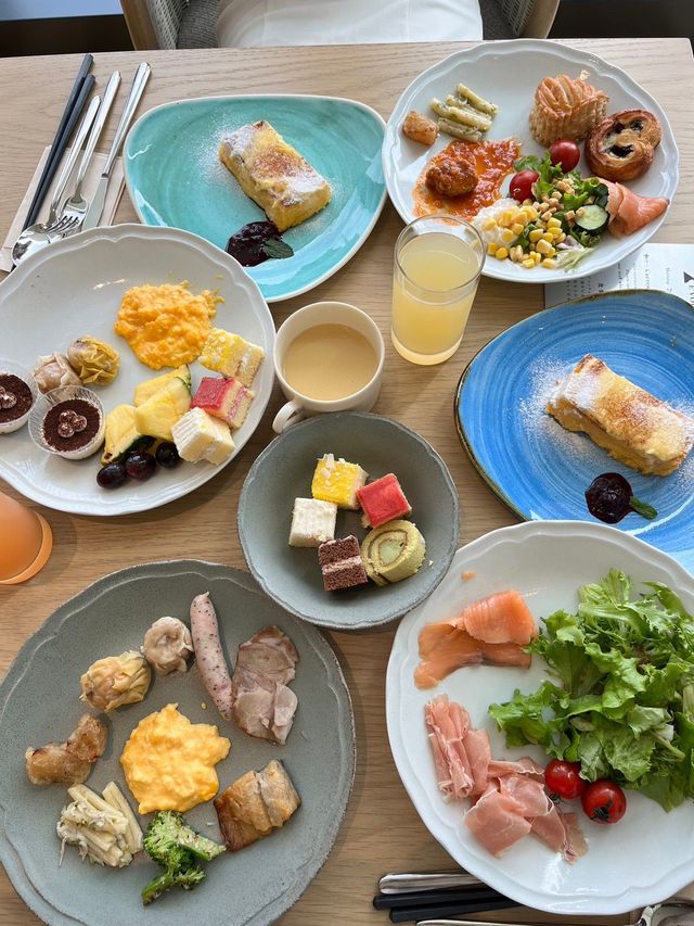 朝から至福のフレンチトーストを🍽️