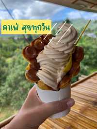 สุขทุกวัน คาเฟ่ท่ามกลางธรรมชาติ☘️🍦☕️