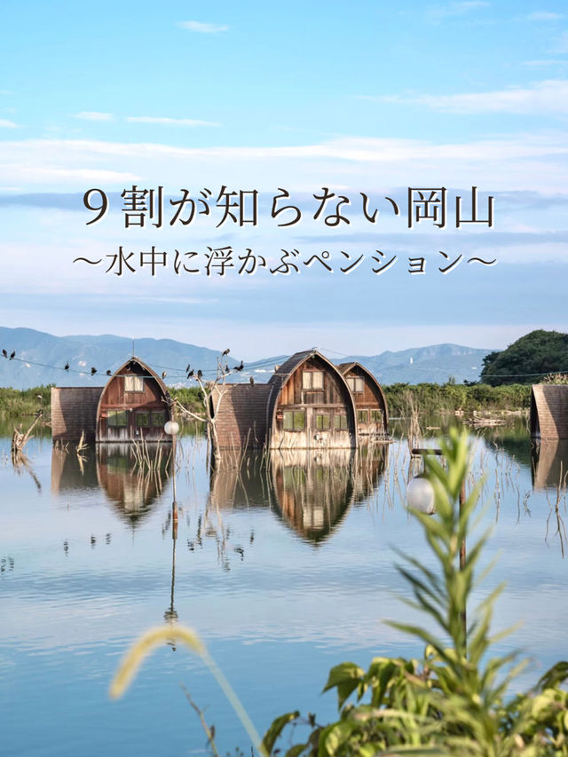 【保存必須！】9割が知らない岡山〜水中に浮かぶペンション村〜