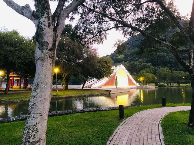 台北｜🌳🌅 Dahu Park 大湖公園