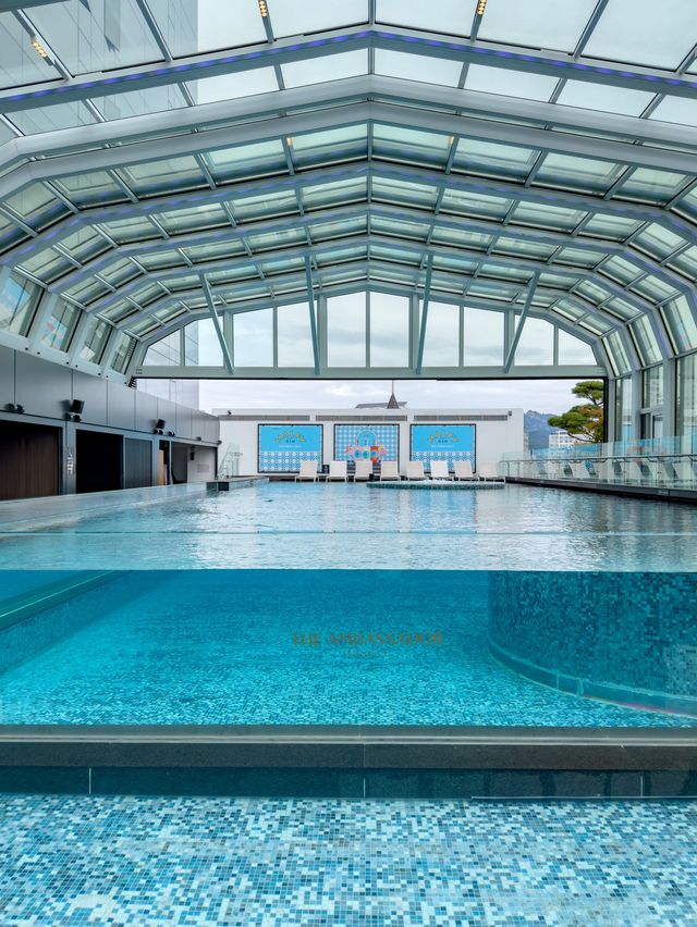 SNS핫플 등극한 서울 호텔 수영장🏊🏻‍♀️✨