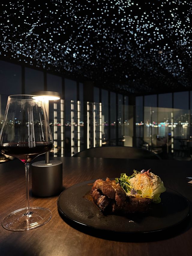별이 쏟아지는 은하수속 역대급 한강뷰 와인다이닝🍷
