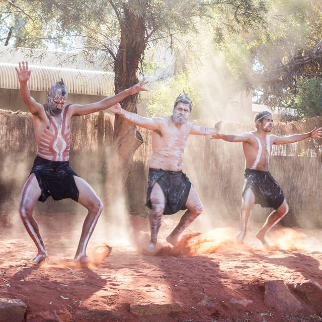 Australia Ayers Rock Anangu Aboriginal Dance