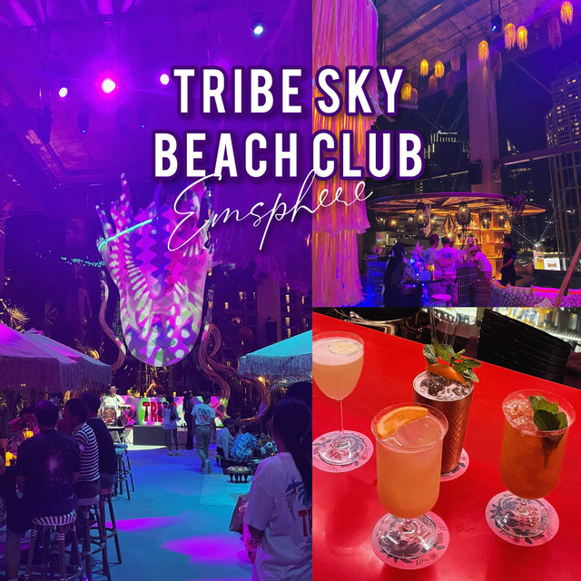 Tribe sky beach club บาร์ใหม่บนห้าง Emsphere