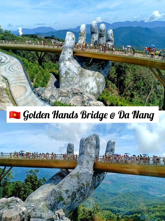 🇻🇳 Golden Hands Bridge @ Da Nang