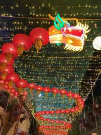 Light decor for CNY in Dong Zen temple💡💡