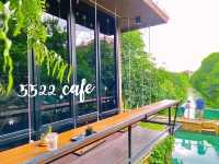 คาเฟ่ริมน้ำ 5522 cafe ย่าน นนทบุรี 