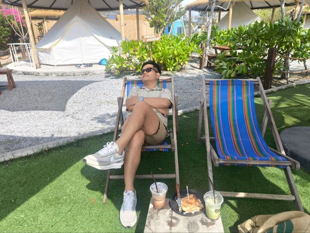 ค่าเฟ่ลับๆหาดส่วนตัว Tiny Island cafe 🏖
