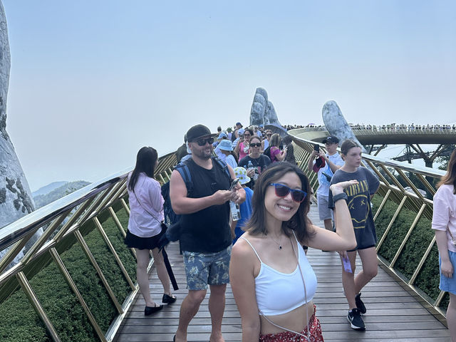 🇻🇳峴港必到景點巴拿山金橋🫴🏽