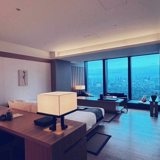 Experienced ultra luxury stay in Aman Tokyo