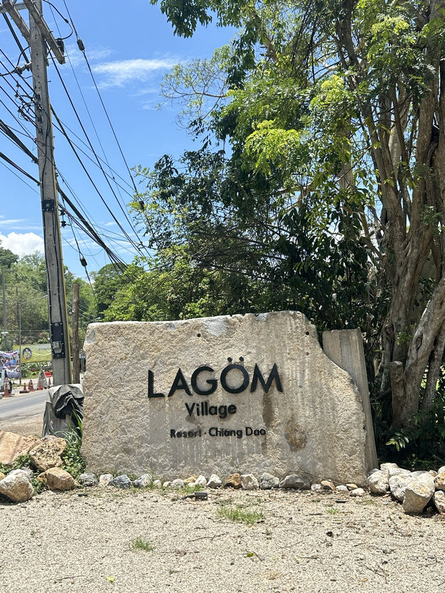 📍ให้ธรรมชาติเยียวยาที่ LAGOM Village Resort