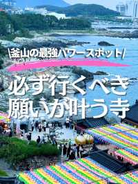 【釜山】願いが1つ叶うパワースポット海東龍宮寺