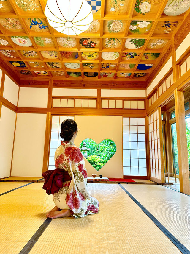 〜京都府〜夏の風鈴寺🎐♡の窓が可愛いお寺さん