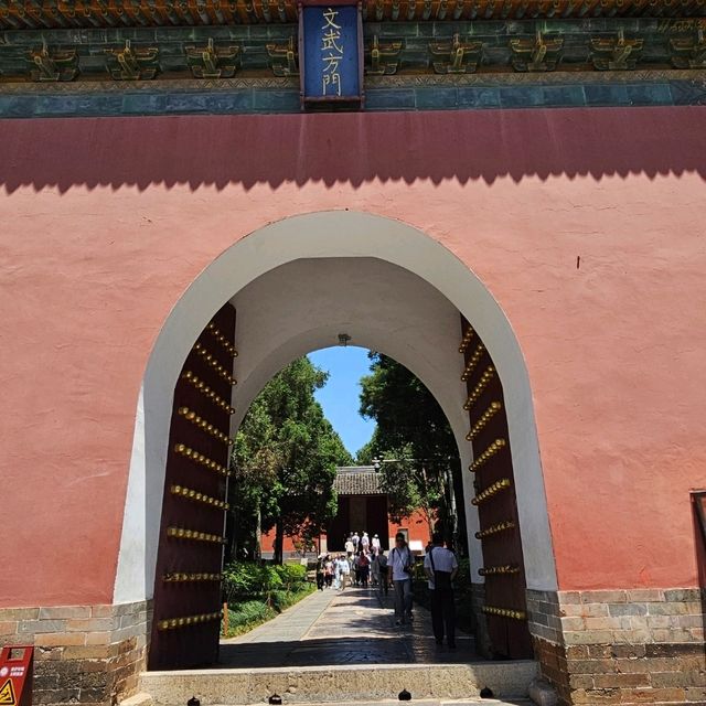 初夏遊南京，漫步明孝陵