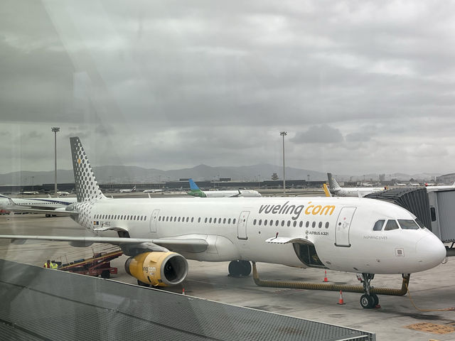 ヨーロッパLCC Vueling航空　Barcelona →Bilbao ✈️