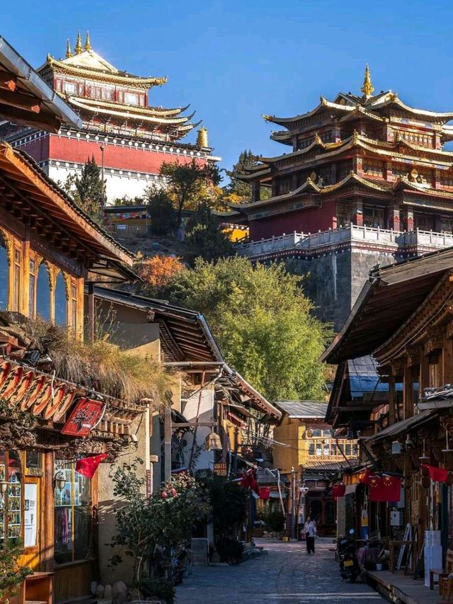 Explore Dukezong Ancient Town 🏘️✨