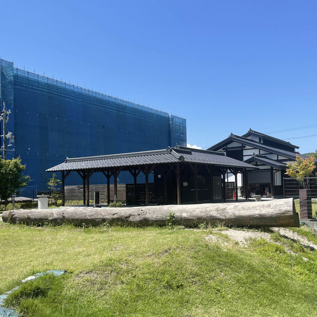 【長野県/下諏訪　諏訪大社 下社 春宮近くにある御柱祭の資料館】