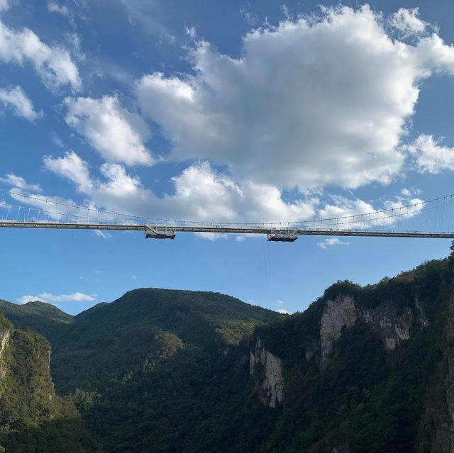 Defy gravity on the Zhangjiajie Glass Bridge—the world’s longest and highest