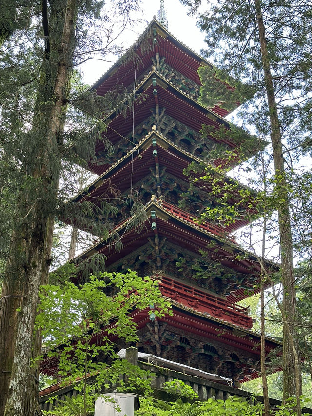 Golden Intricate Temple in Nikko