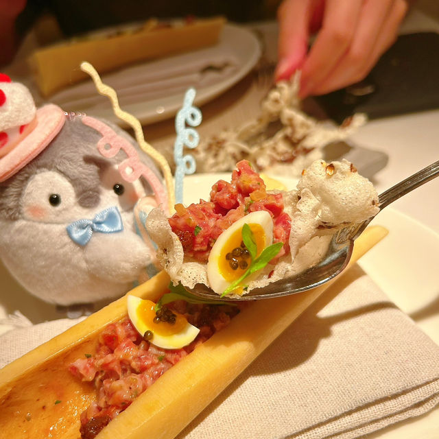 牛肉他他好高質