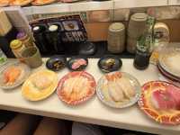 Genrokuzushi ร้านซูชิสายพานย่านโดทงโบริ